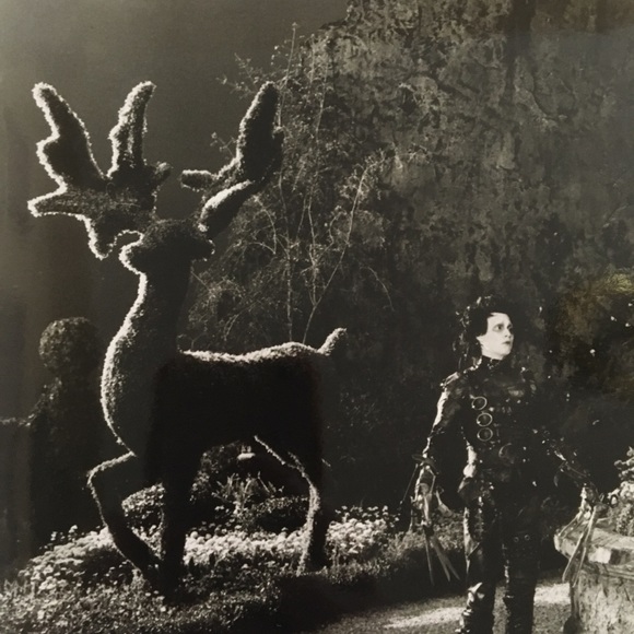 Edward Scissorhands art matted Johnny Depp Butron - Picture 3 of 5